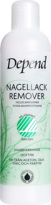 Ecolabelled Svanen Remover, 250 ml  Neglelakkfjerner