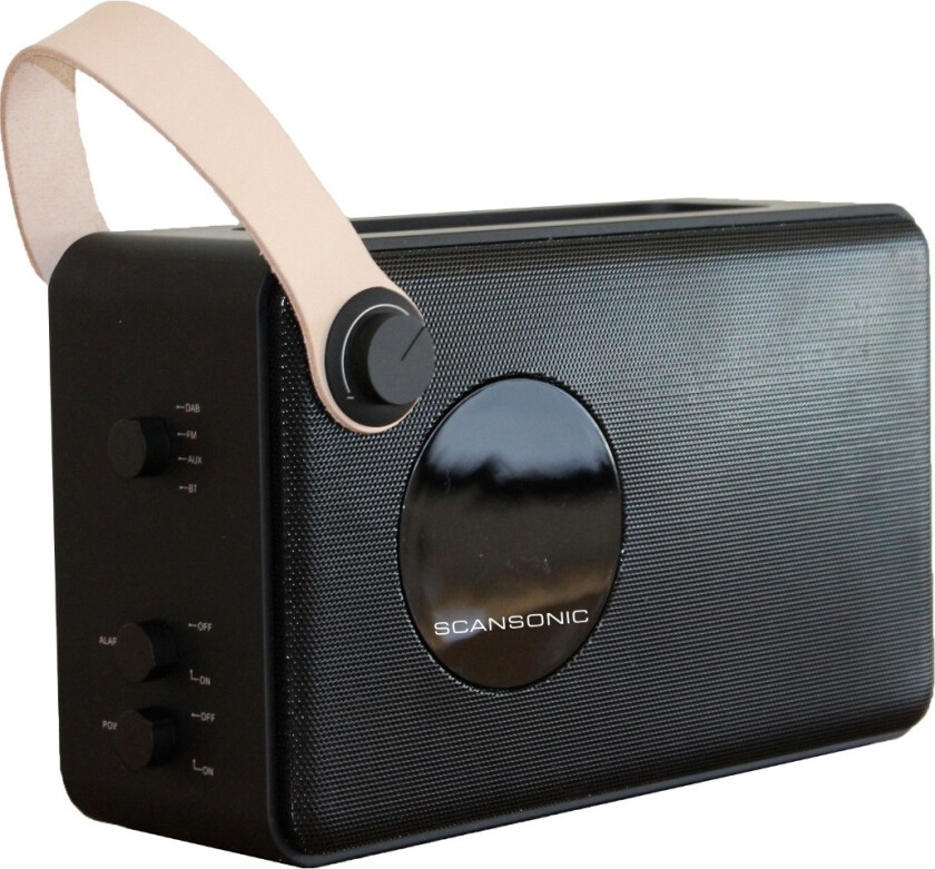 PA4600 FM/DAB+ radio, svart
