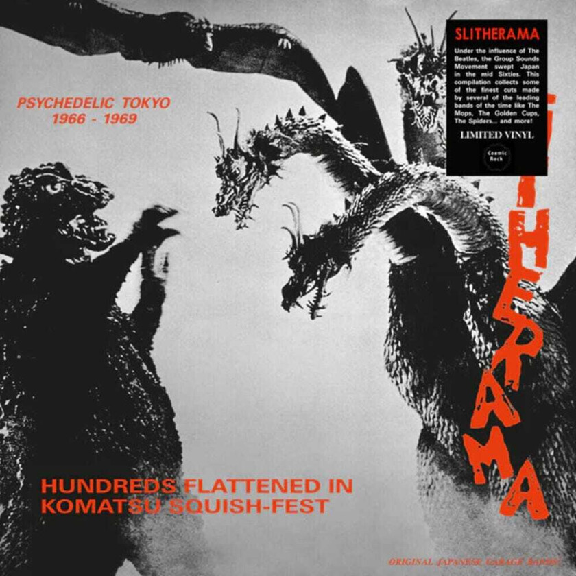 Diverse Artister Slitherama (psychedelic Tokyo '66'69) LP/Vinyl