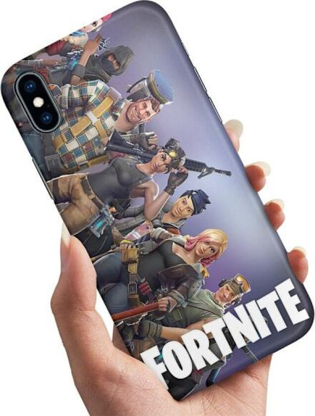 iPhone X/XS - Deksel/Mobildeksel Fortnite
