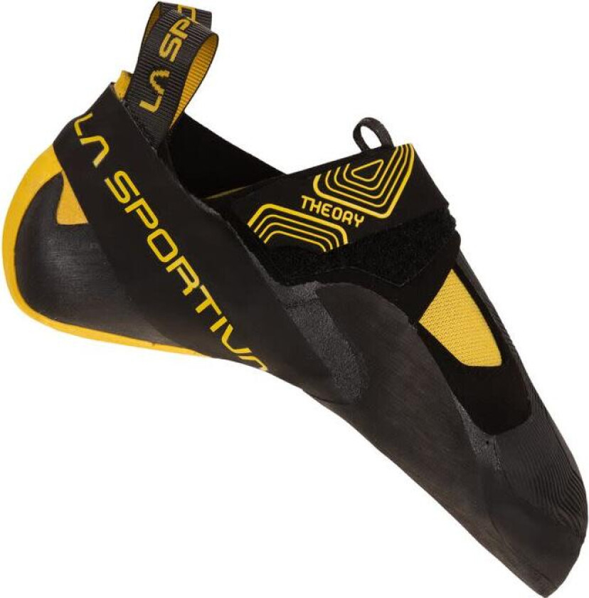 Unisex Theory Climbing Shoes (2021) Black/Yellow EU 38.5, Black/Yellow