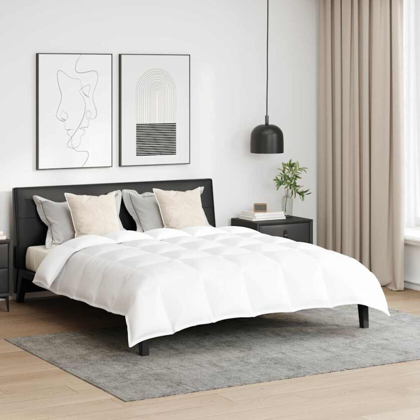 Vinter Dyne Sett med pute 3 pcs Hvit 260 x 220 cm