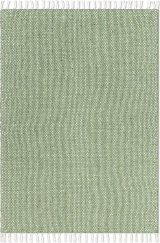 Garnteppe Line - 160x230 cm, Grønn