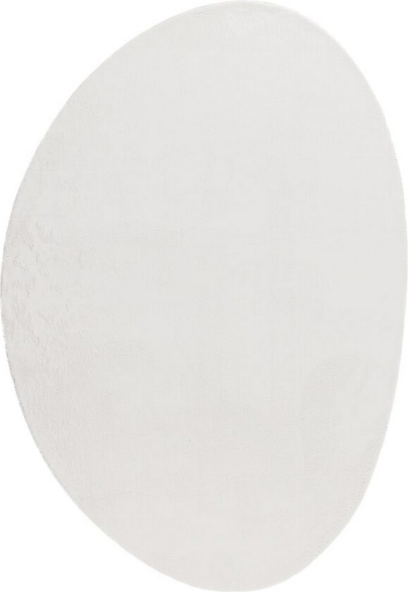 Vaskbart teppe Soft Shape - 160x230 cm, Hvit