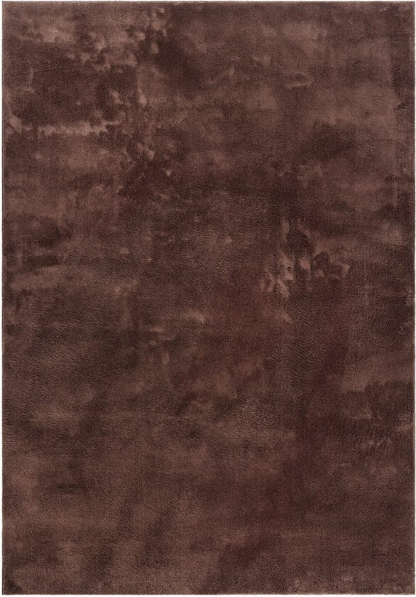 Vaskbart teppe Soft - 200x290 cm, Sjokolade