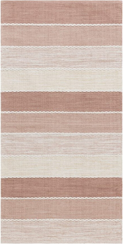 Garnteppe Båstad - 75x280 cm, Gammelrosa