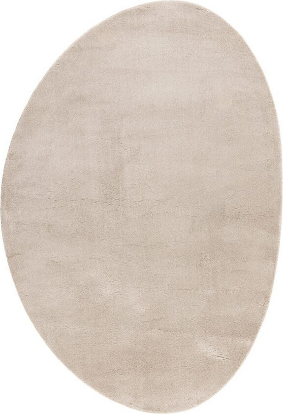 Vaskbart teppe Soft Shape - 200x290 cm, Melert lin