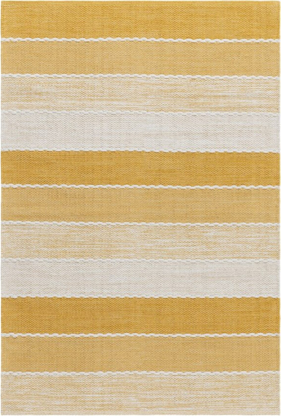 Garnteppe Båstad - 160x230 cm, Gul