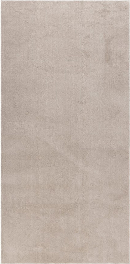 Vaskbart teppe Soft - 80x230 cm, Melert lin