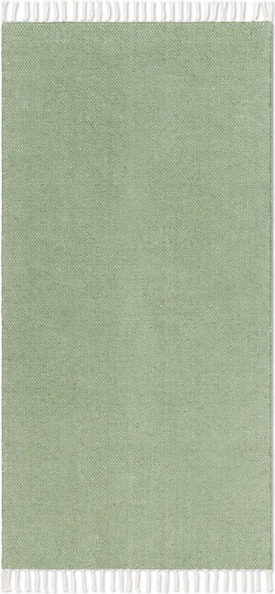 Garnteppe Line - 75x220 cm, Grønn