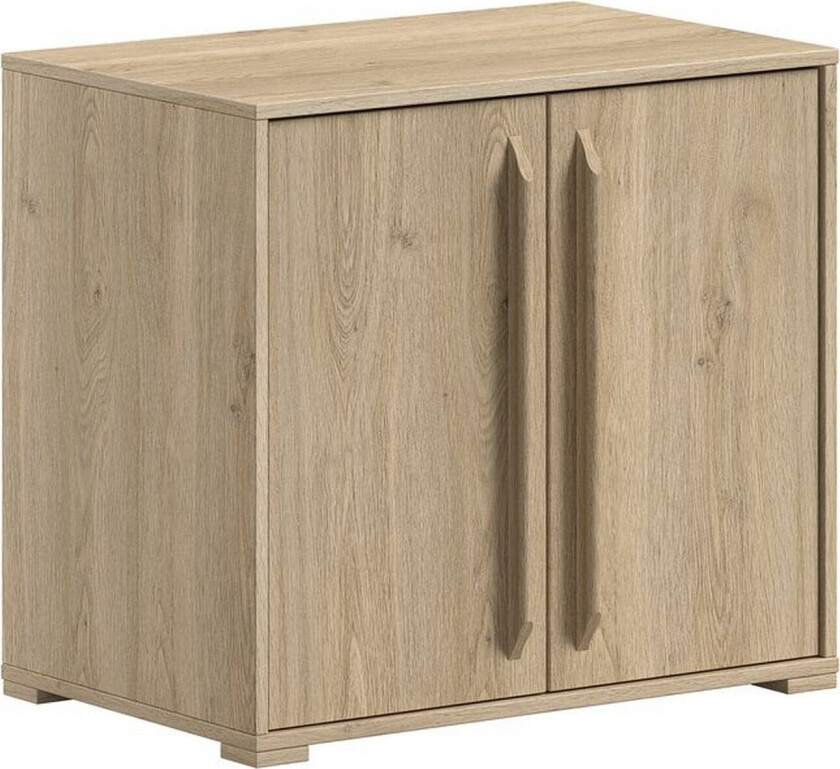 Kommode med 2 dører Sam Eik - Eik