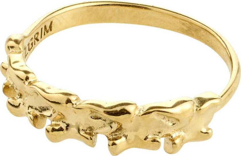 TIMBER ring gullbelagt