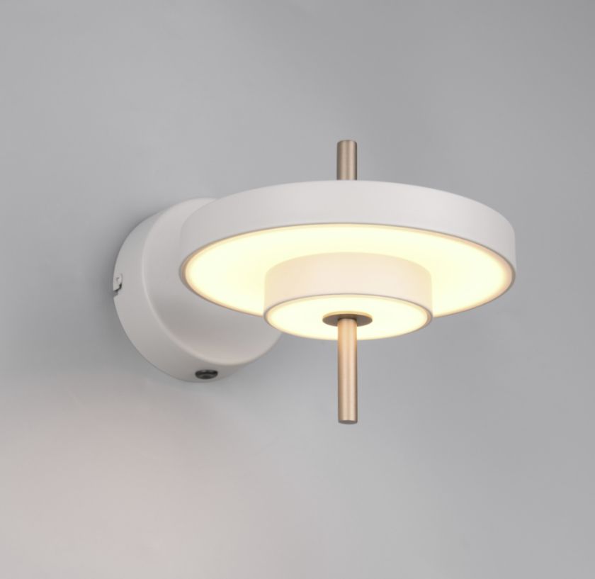 Keaton LED vegglampe Grå