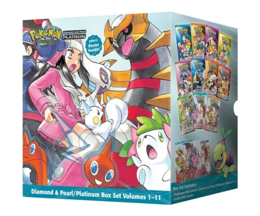 Pokemon Adventures Diamond & Pearl / Platinum Box Set av Hidenori Kusaka