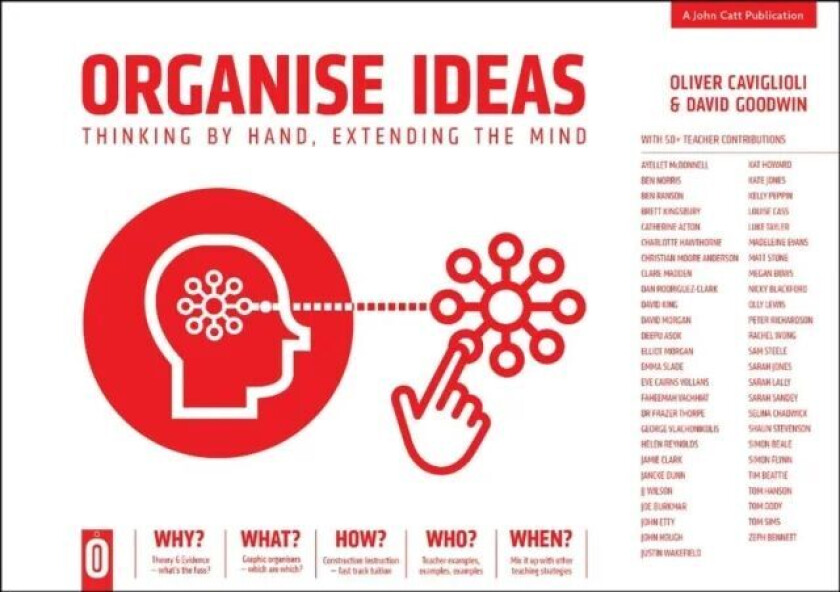 Organise Ideas: Thinking by Hand, Extending the Mind av David Goodwin, Oliver Caviglioli