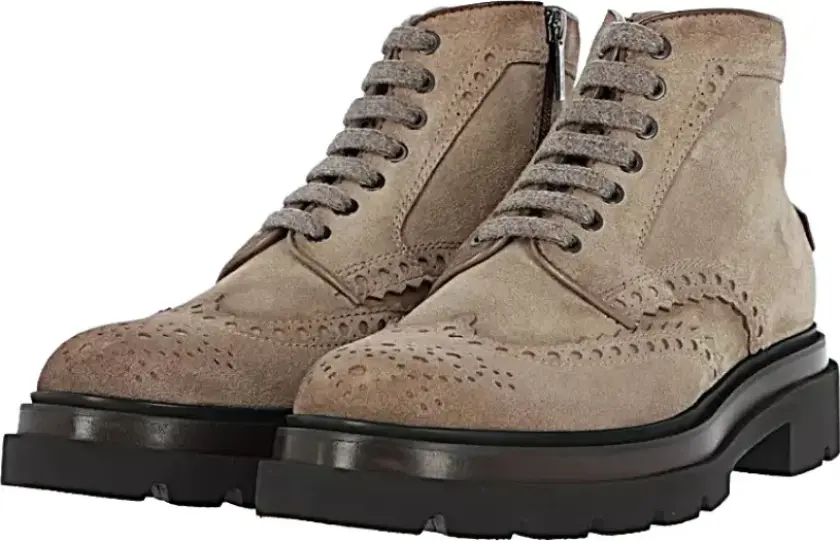 Herre, Sko, Beige, 43 EU