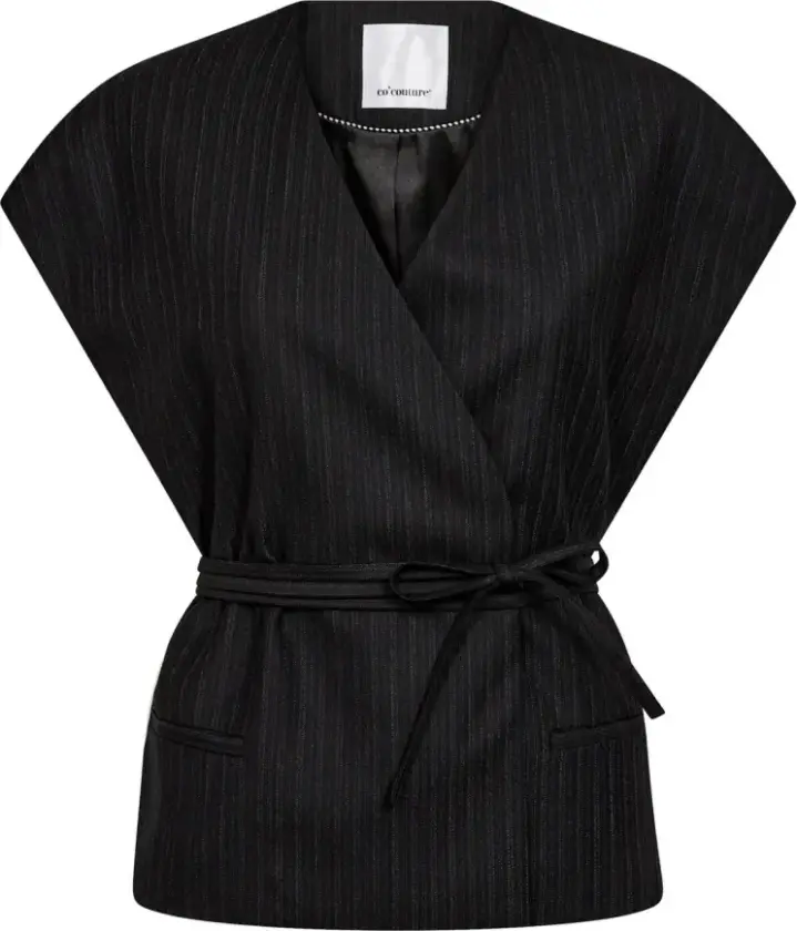 Dame, Bluser & Skjorter, Svart, XL