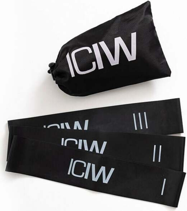 Iciw Mini Bands 3-Pack Black - One Size  female