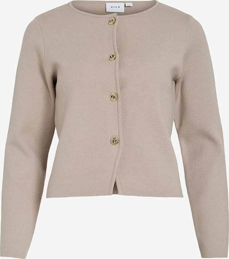 Kardigan viZarah L/S - Grå