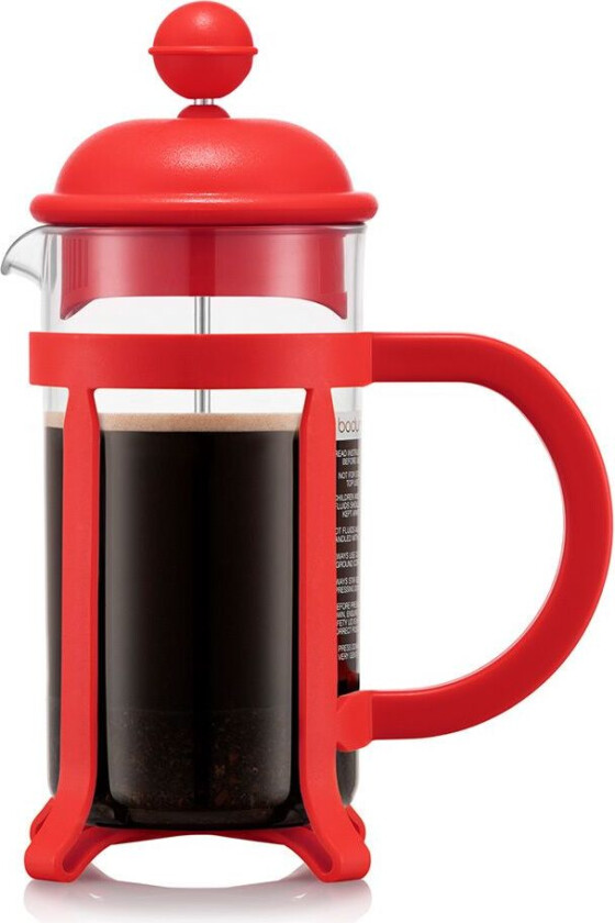 - JAVA French Press 3 cup, 0,35 L - Red