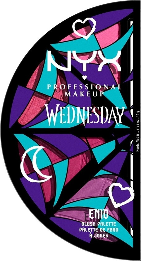 Wednesday Stained Glass Blush Palette 11