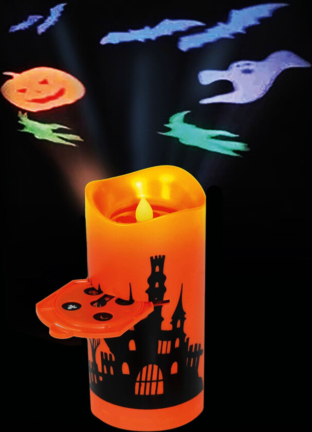 LED Projektor Kubbelys Halloween