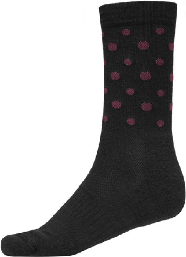 Active Merino Sock - B Black/Orange, 34-36