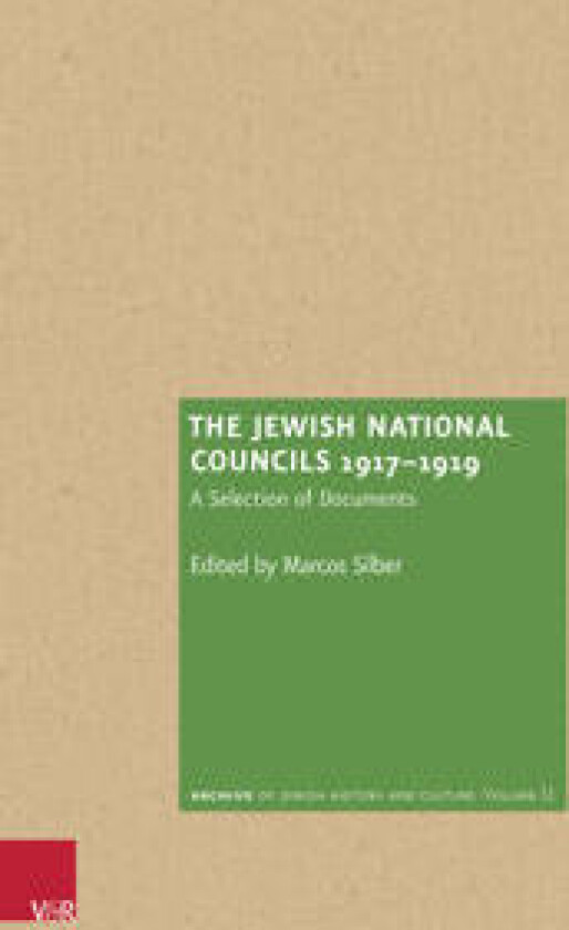 The Jewish National Councils 1917–1919