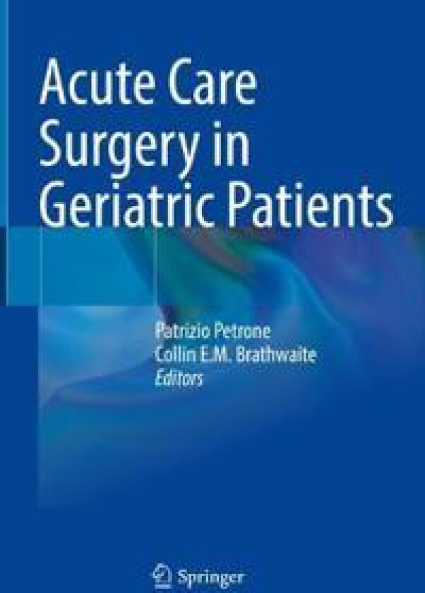 Acute Care Surgery in Geriatric Patients