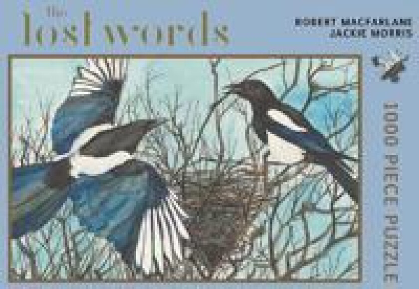 Lost Words Magpie 1000 Piece jigsaw