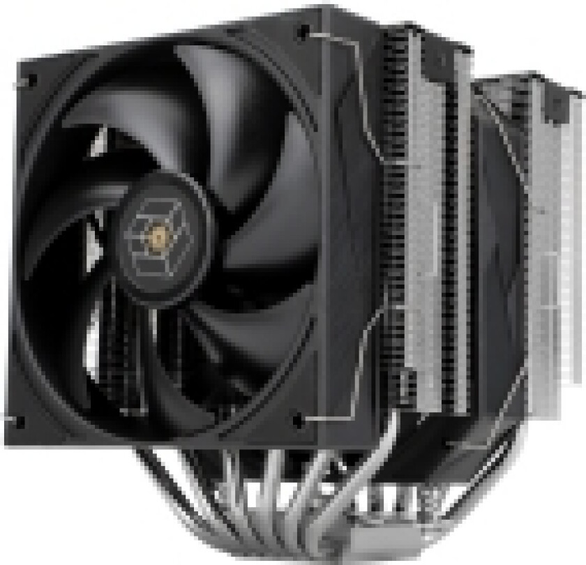 Thermalright Royal pretor 130 Processor Heatsink/Radiator 13 cm Black, Silver