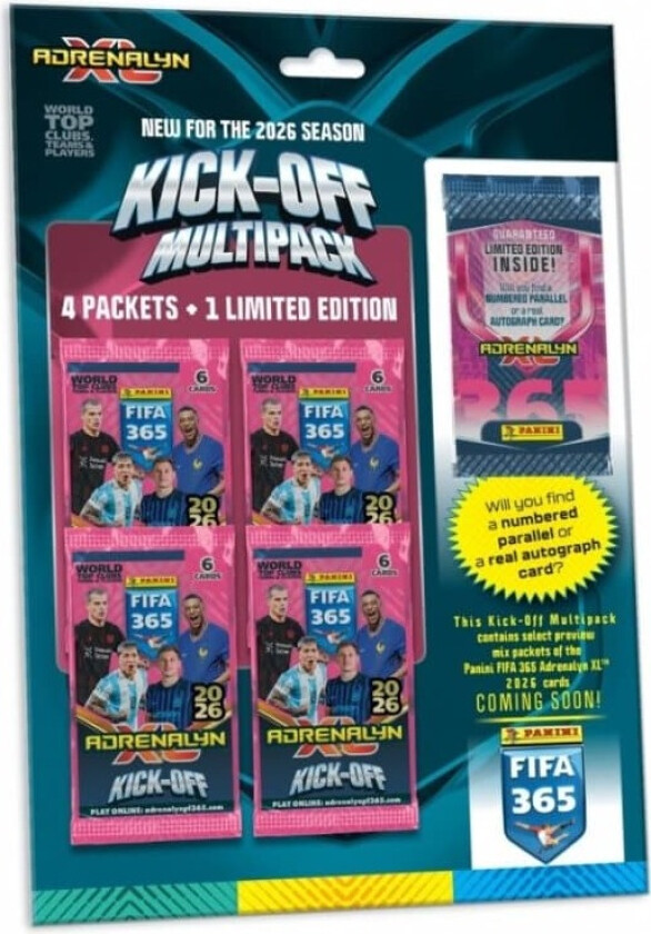 Panini FIFA 2026 Cards Multipack kick off