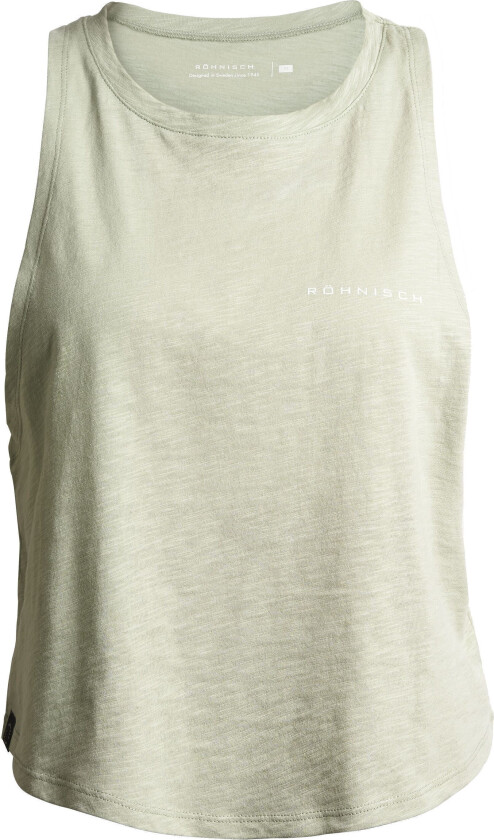 Women's Slub Loose Singlet L, Desert Sage