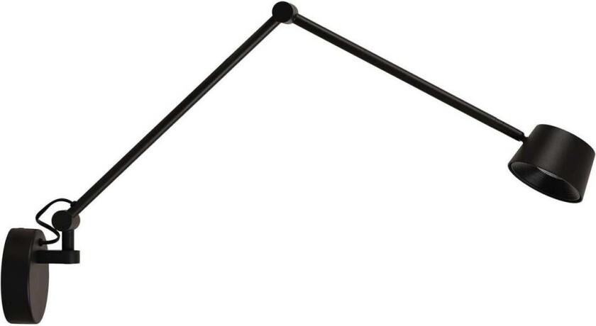 Direction vegglampe 2700 kelvin - Dimbar - Svart