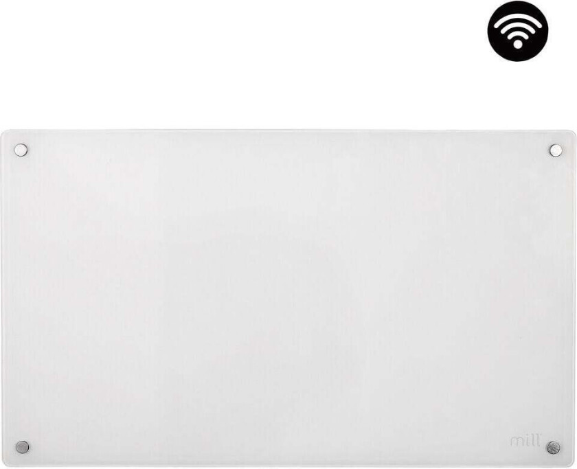 Panelovn Glass Gen.3 WiFi 600W Hvit
