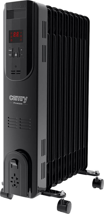 Camry radiator LED oljeradiator med fjernkontroll (9 finner) CR 7810