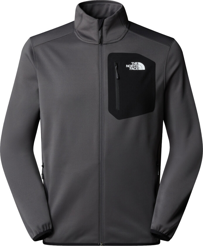 Men's Crest Full-Zip Fleece Anthracite Grey/TNF Black