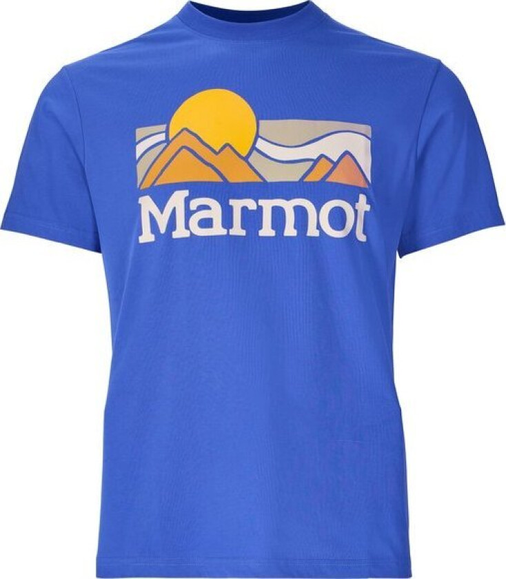 Men's Coastal Tee SS Oxide Blue
