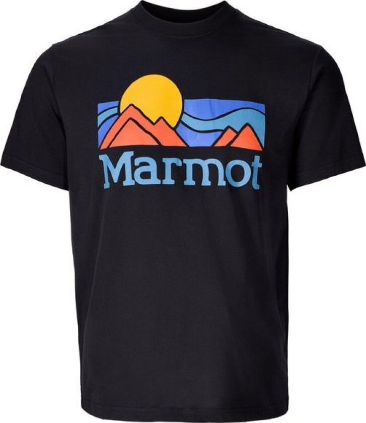 Men's Coastal Tee SS Black