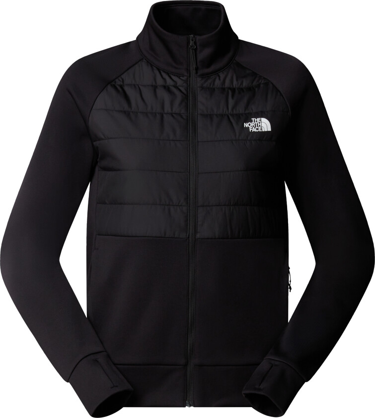 Women's Reaxion 2.0 Hybrid Full Zip Jacket TNF Black Heather