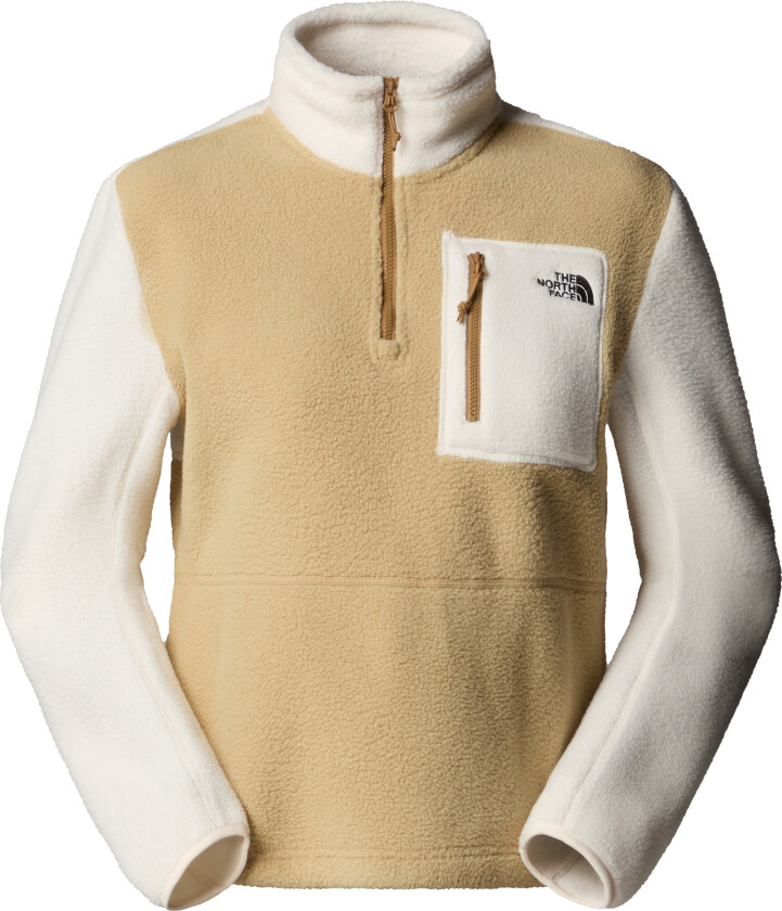 Women's Yumiori 1/4 Zip Khaki Stone/White Dune