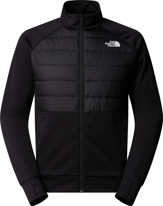 Men's Reaxion 2.0 Hybrid Full Zip Jacket TNF Black Heather