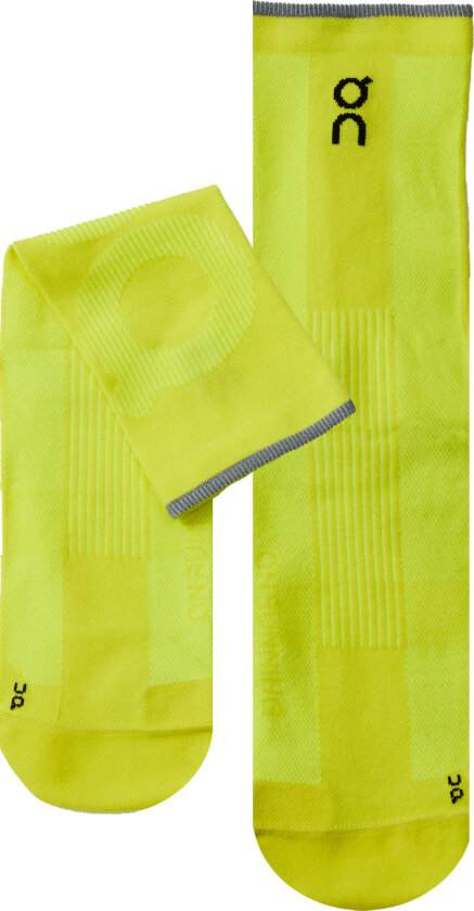 Unisex Elite Run Sock High Lime