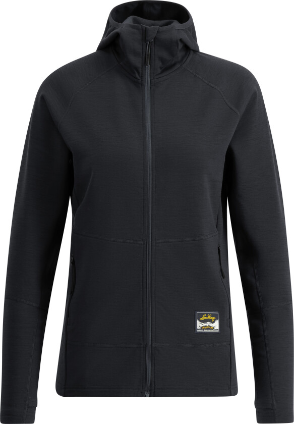Women's Tived Merino Hoodie Black