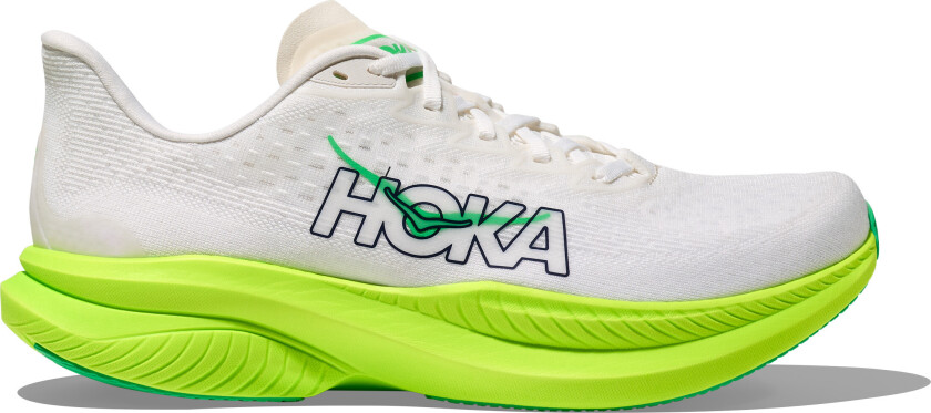 Mach 6 Herre White/Neon Lime 47 1/3