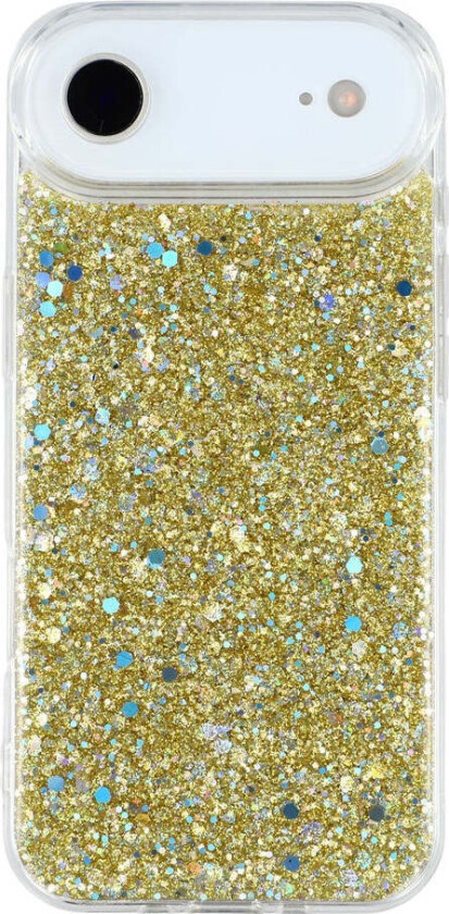 iPhone 17 Air Glitter Deksel - Gull