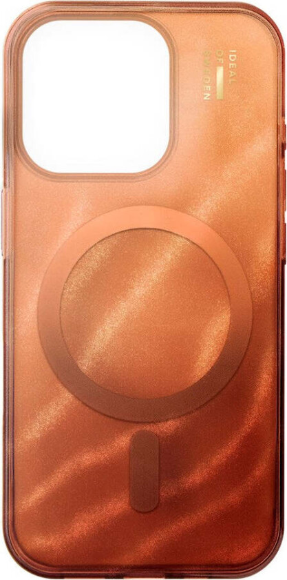 iPhone 16 Pro Max iDeal Of Sweden Clear Deksel - MagSafe Kompatibel - Mocha Mousse