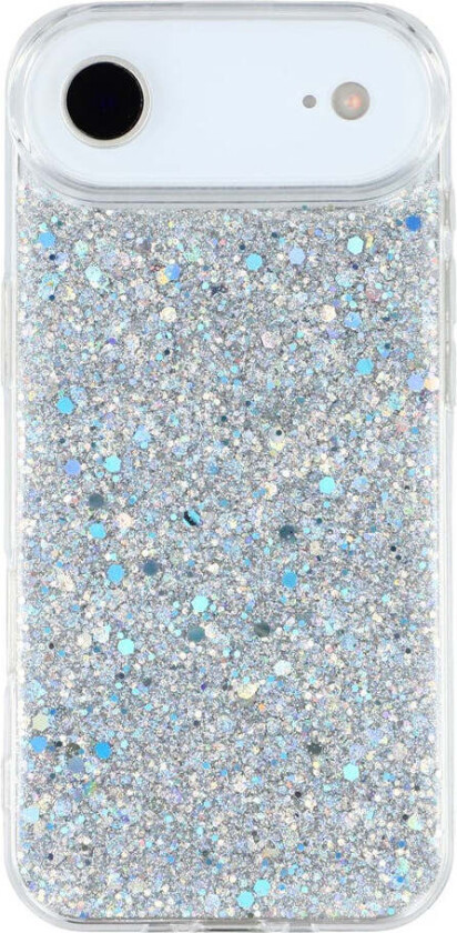 iPhone 17 Air Glitter Deksel - Sølv