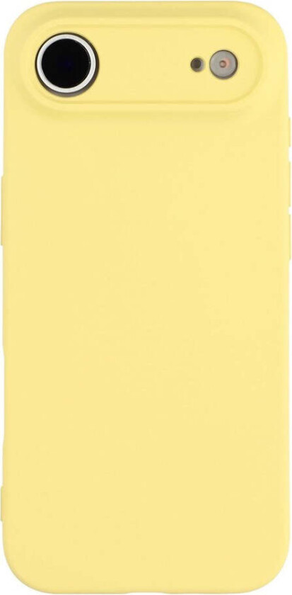 iPhone 17 Air Fôret Fleksibelt Plast Deksel - Gul