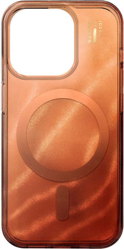 iPhone 15 Pro iDeal Of Sweden Clear Deksel - MagSafe Kompatibel - Mocha Mousse